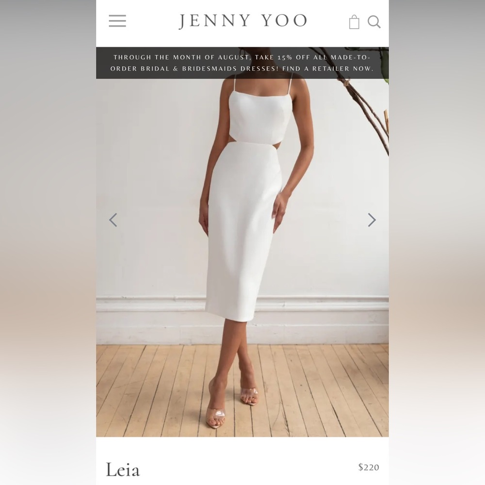 Jenny Yoo Leia dress, size 2
